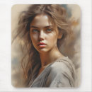 Search for beautiful faces mousepads Girl