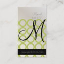 Search for ring business cards Green