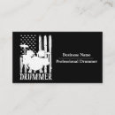 Search for drums business cards Drum set
