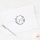 Search for autumn thank you stickers Black and white