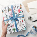 Search for alphabet wrapping paper Baby shower