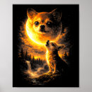 Search for howling dog posters Vintage