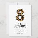 Search for cheetah print invitations Girl