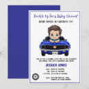 Search for race car baby shower invitations Classic