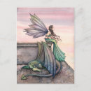 Search for enchanted postcards Watercolor