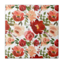 Search for red poppy tiles Elegant