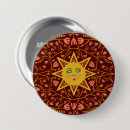 Search for flower pattern badges Colorful