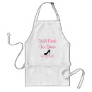 Search for will cook for shoes aprons Pink