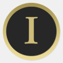 Search for monogram i stickers Black