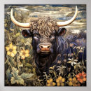 Search for vintage cow posters Floral