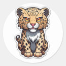 Search for leopard cub stickers Animal