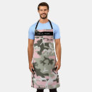 Search for military camo aprons Army pattern