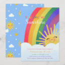 Search for rainbow bright invitations Cute