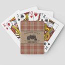 Search for burlap playing cards Rustic