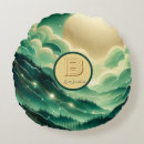 Search for emerald green cushions Monogrammed