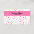 Search for cream colored business cards Sprinkles