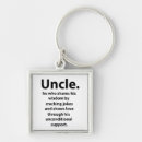 Search for uncle key rings Black and white