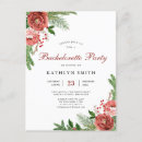 Search for burgundy hens party invitations Winter