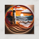 Search for lighthouse business cards Sea