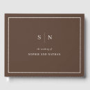 Search for rustic wedding guest books Elegant