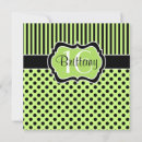 Search for lime green sweet 16 invitations Girly