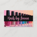 Search for nail polish bottle business cards Manicure