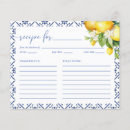 Search for lemon recipe cards Italian