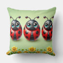 Search for ladybird cushions Insects