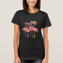 Search for flamingo christmas tshirts Santa