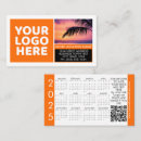 Search for calendar business cards Qr code