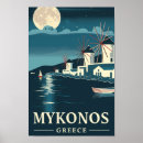 Search for mykonos posters Illustration