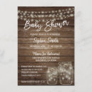 Search for unique baby shower invitations Rustic