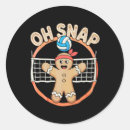 Search for funny gingerbread man stickers Santa