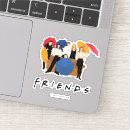 Search for character design stickers Friends tv show