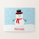 Search for frosty the snowman puzzles For kids