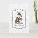 Search for old english sheepdog christmas cards Oes