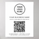 Search for qr code business posters Restaurant