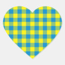 Search for blue plaid pattern stickers Chequered