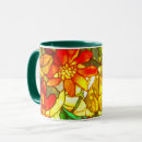 Search for poinsettia flower mugs Vintage