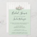 Search for southern bridal shower invitations Watercolor