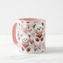 Search for valentines day teddy bear mugs Pink