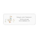 Search for goose return address labels Floral