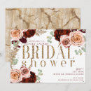 Search for rose gold and burgundy invitations Maroon