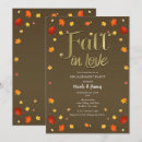 Search for fall in love engagement party invitations Shower