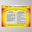 Search for 10 commandements posters Decalogue
