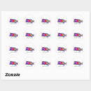 Search for multi color stickers Psychedelic