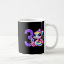 Search for 3rd birthday mugs Rainbow