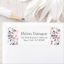 Search for pink and grey return address labels Flowers