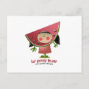 Search for fruit postcards Girl