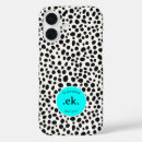 Search for dalmatian pattern iphone cases Black and white